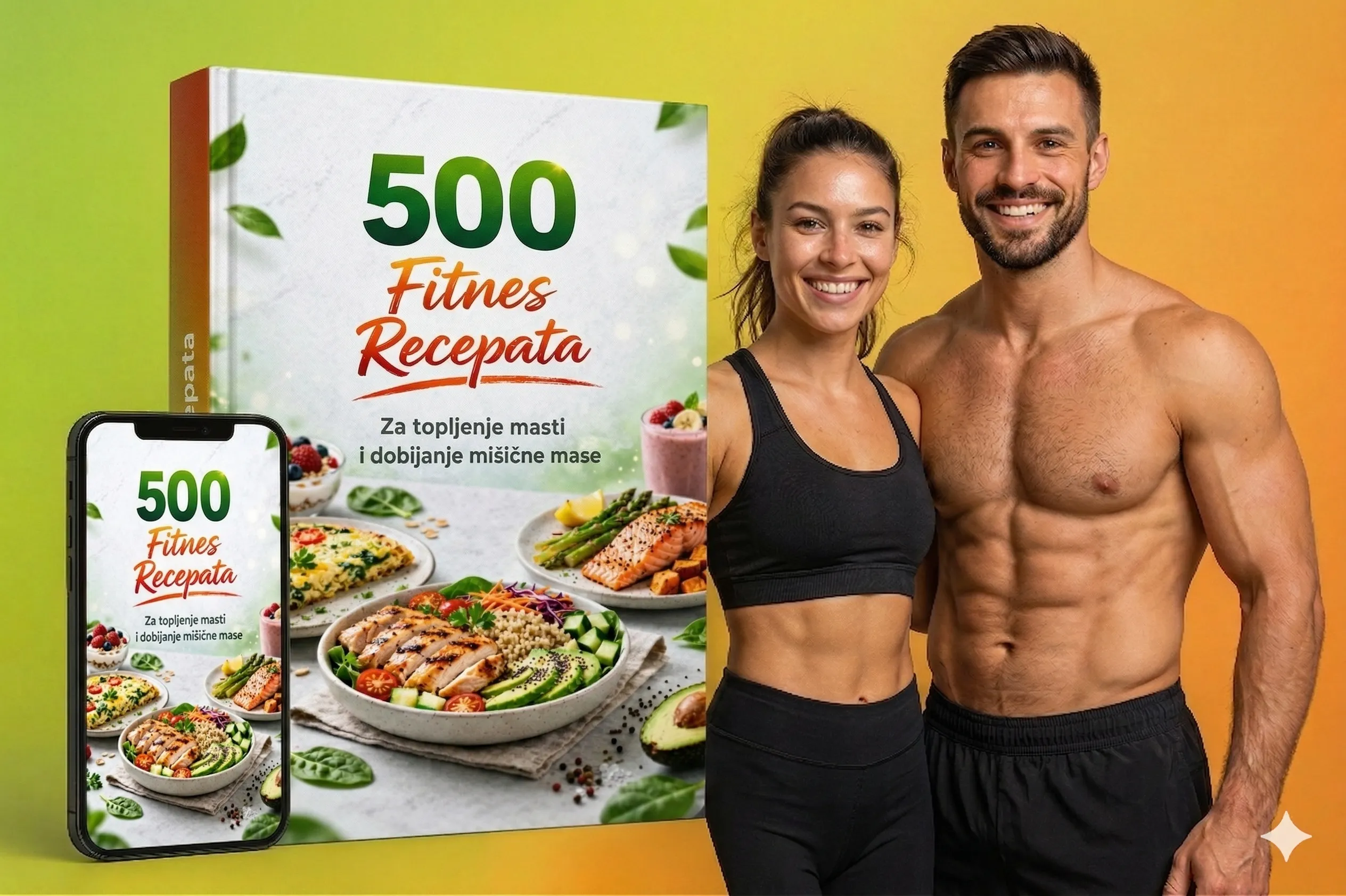 500 Fitnes Recepata - Knjiga recepata
